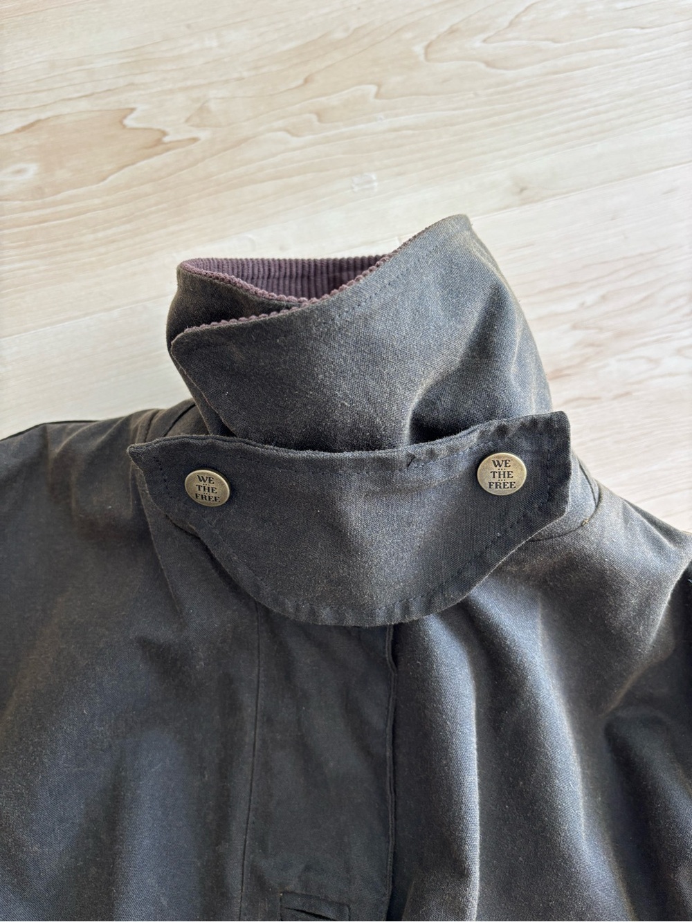 Free People Cori Waxed Cotton Jacket - Picture 4 of 11